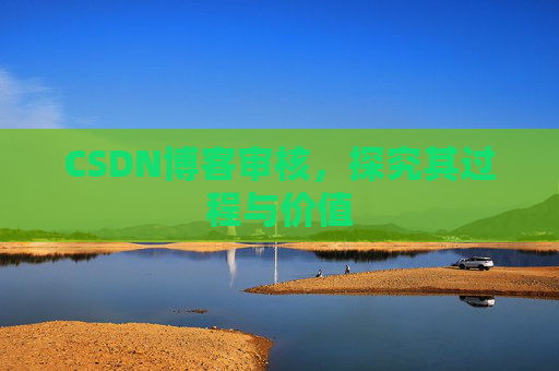 CSDN博客审核，探究其过程与价值